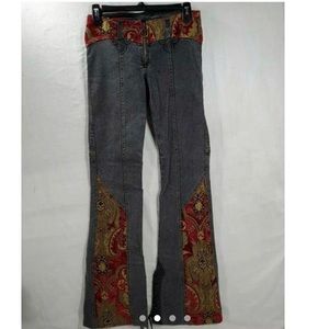 Vintage flare lowrise jeans